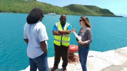 Dr Angela Hibbert discusses possible tide gauge installation locations