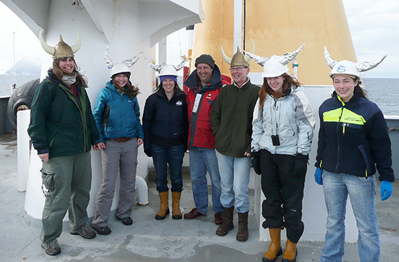 Penny Holliday (3rd from left), Margaret Yelland (3rd from right)