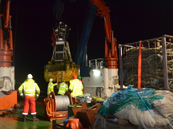 The ODAS buoy and sensors array is almost ready for deployment