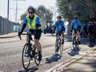 The NOC team setting off from Southampton on their Cycle Challenge to Liverpool.