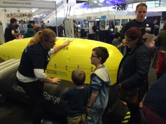 Autosub Long Range appearing at NERC's Unearthed Event