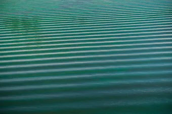 Sea surface where algal blooms can form