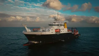 The 40th PAP expedition is being led from the NOC-operated RRS James Cook