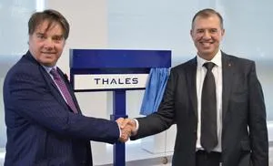 Ed Hill NOC and Eddie Awang Thales