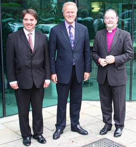 Prof Ed Hill, Lord Marland and Bishop James
