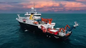 RRS James Cook will be open to ticket holders at ‘Explore our planet’ – ‘Archwiliwch ein planed’