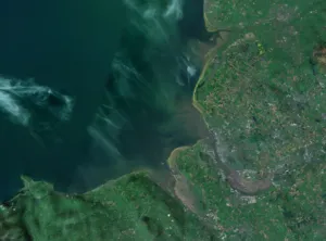 Liverpool Bay (credit: NASA World Wind – Landsat 7)