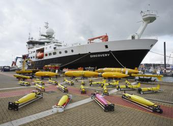 Marine Autononmous and Robotic Fleet with the RRS Discovery 