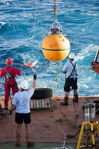 Deploying a RAPID buoy