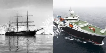 Original Royal Research Ship Discovery, and the current RRS Discovery