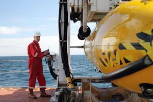 Launching Autosub6000