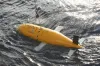 Autosub LR being lowered into the water