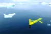 A submarine glider in Antarctic waters
