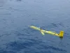 A glider at sea
