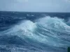 Windy weather in the Southern Ocean