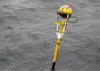 NOC’s Spar Buoy being deployed off the coast of Newfoundland (courtesy: Ian Brooks)