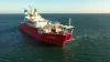 Subsea cable installation and repair ship the C.S. Sovereign.
