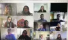 Image of students on a video call