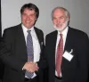 Professors Ed Hill (Left) and Gwyn Griffiths