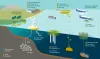 Schematic overview of marine carbon dioxide removal (mCDR) methods included in this Future Science Brief from the European Marine Board. Credit: Rita Erven, GEOMAR (CC BY 4.0)